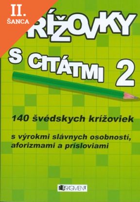 Lacná kniha Krížovky s citátmi 2