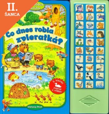 Lacná kniha Čo dnes robia zvieratká?