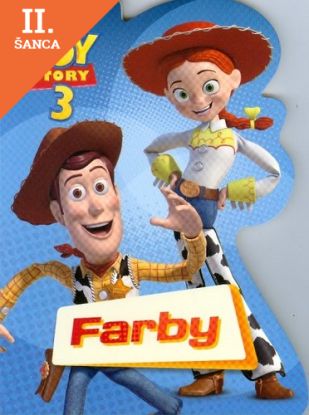 Lacná kniha Toy Story 3 Farby