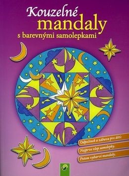 Kouzelné mandaly s barevnými samolepkami