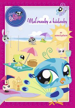 Littlest Pet Shop - Omaľovánky a hádanky II. so samolepkami