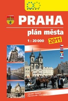 Praha plán města