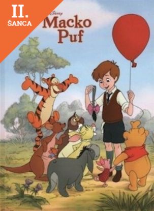 Lacná kniha Macko Puf - Filmový príbeh
