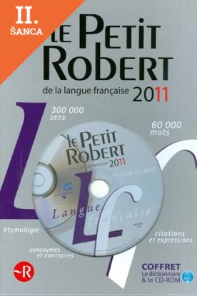 Lacná kniha Petit Robert 2011 Livre+DVD Coffret