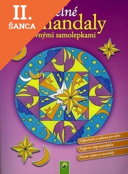 Lacná kniha Kouzelné mandaly s barevnými samolepkami