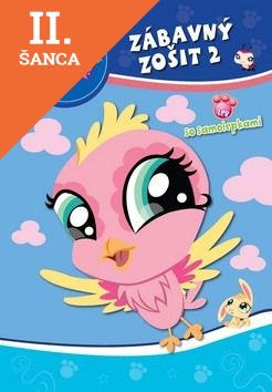 Lacná kniha Littlest Pet Shop Zábavný zošit so samolepkami II