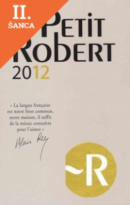 Lacná kniha Le Petit Robert 2012
