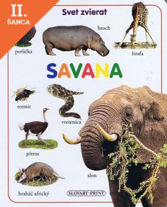 Lacná kniha Savana - leporelo