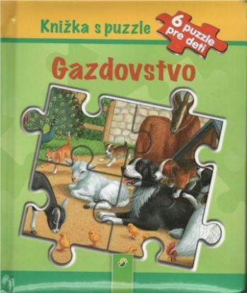 Gazdostvo - Knižka s puzzle