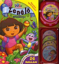 Dóra, a felfedező: Zenélő mesekönyv