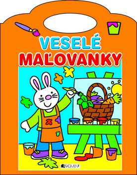 Veselé maľovanky - oranžové