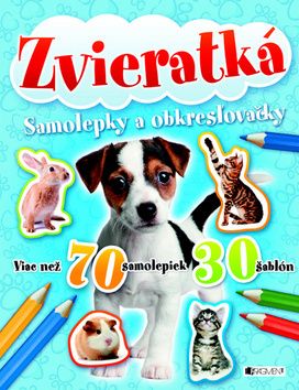 Zvieratká - samolepky a obkresľovačky