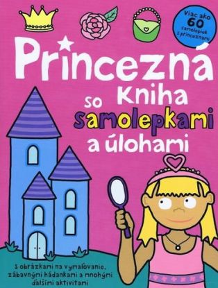 Princezná - Kniha so samolepkami a úlohami