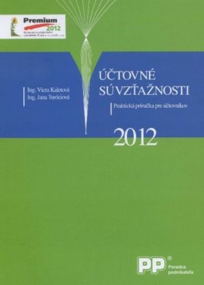 Účtovné súvzťažnosti 2012