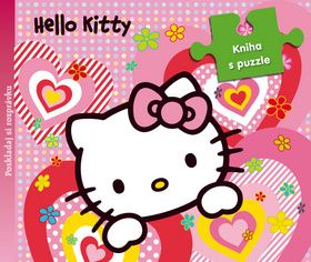 Hello Kitty Kniha s puzzle