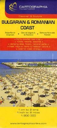 Bulgarian & Romanian Coast 1 : 200 000 - Turistatérkép