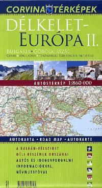 Délkelet-Európa II. 1 : 860 000 - Autóstérkép