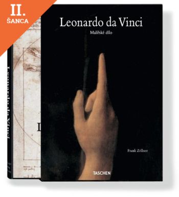 Lacná kniha Leonardo da Vinci