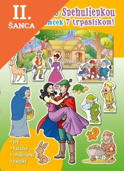 Lacná kniha Zahraj sa so Snehulienkou a postav domček 7 trpaslíkom!
