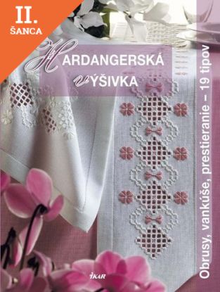 Lacná kniha Hardangerská výšivka