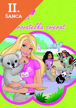 Lacná kniha Barbie Ošetrovateľka zvierat