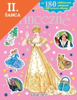 Lacná kniha Princezné - Moja ligotavá knižka