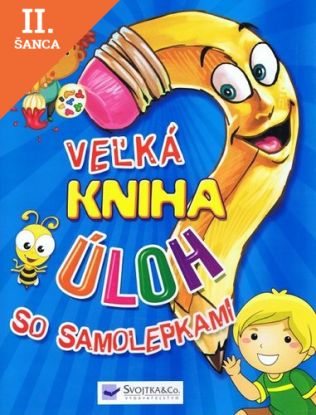 Lacná kniha Veľká kniha úloh so samolepkami