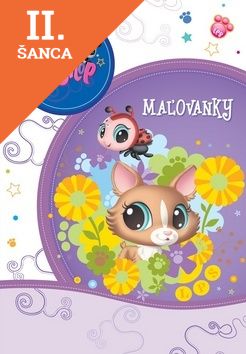 Lacná kniha Littlest Pet Shop Maľovanky