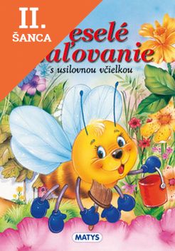 Lacná kniha Veselé maľovanie s usilovnou včielkou