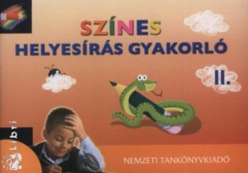 Színes helyesírási gyakorló II. kötet 2. osztály