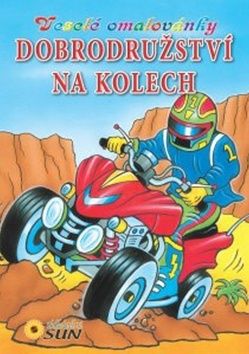 Veselé omalovánky Dobrodružství na kolech