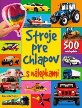 Stroje pre chlapov s nálepkami
