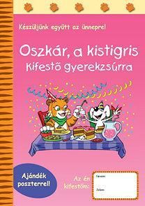 Oszkár, a kistigris - Kifestő gyerekzsúrra