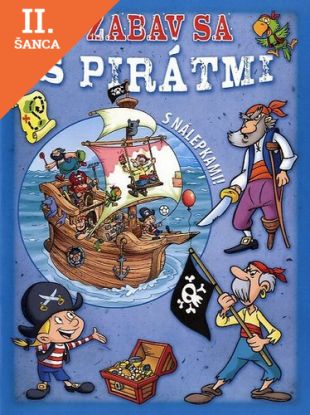 Lacná kniha Zabav sa s pirátmi - modrý zošit