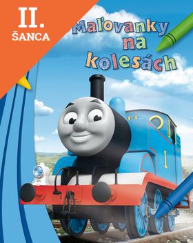 Lacná kniha Tomáš a jeho kamaráti Maľovanky na kolesách