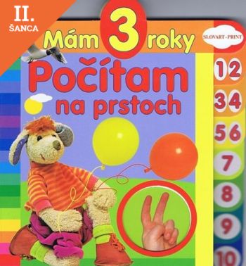 Lacná kniha Mám 3 roky - Počítam na prstoch