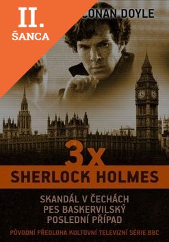 Lacná kniha 3 x Sherlock Holmes