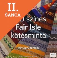 Lacná kniha 200 színes Fair Isle kötésminta