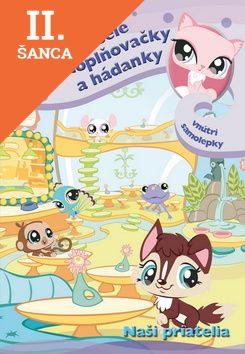 Lacná kniha Littlest Pet Shop Veselé doplňovačky a hádanky