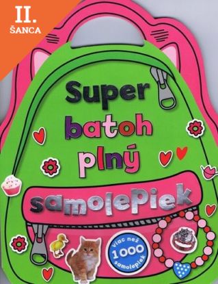 Lacná kniha Super batoh plný samolepiek