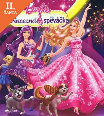 Lacná kniha Barbie - Princezná a speváčka