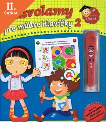 Lacná kniha Hlavolamy pre múdre hlavičky 2