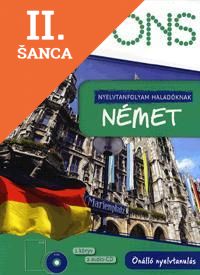 Lacná kniha PONS nyelvtanfolyam haladóknak: Német (1 könyv + 2 audio-CD)