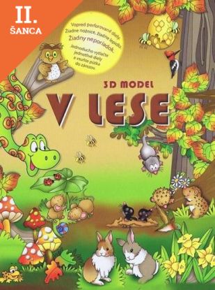 Lacná kniha V lese 3D model