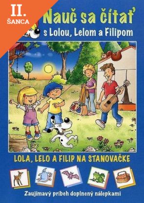 Lacná kniha Nauč sa čítať s Lolou, Lelom a Filipom
