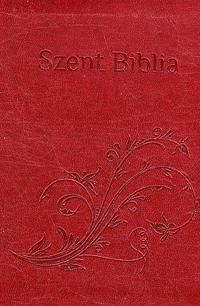 Szent Biblia - Prémium mini bordó indás