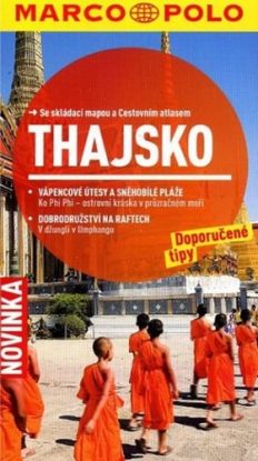 Thajsko - cestovní průvodce se skládací mapou