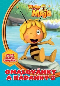 Včelka Mája Omalovánky a hádanky 2