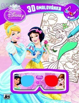 3D omalovánka Disney Princezny