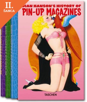 Lacná kniha Dian Hanson's History of Pin-up Magazines Vol. 1-3